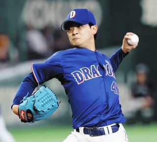 中日】涌井秀章、竜のユニホーム初披露「ユニ似合う？」山本＆福島