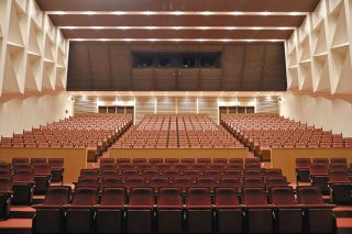 客席ゆったり快適ホールに　岐阜・神戸町中央公民館、改修終え9月6日お披露目