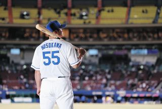 中日】細川成也、来季背番号「55」に 人生を変えた現役ドラフトから1年