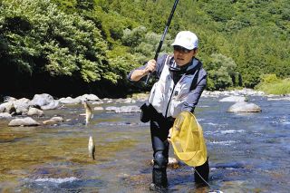 アユロード　第2章　＜27＞　束釣りあと一歩　岐阜県下呂市の馬瀬川上流