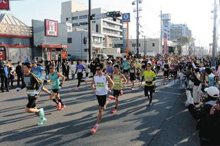 お茶の里、6445人が駆け抜ける　第4回にしおマラソン
