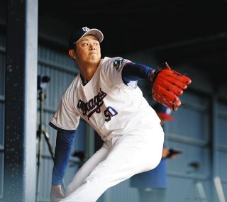 中日・土田龍空、バットまた快音 2死一塁で代打登場、レフト前へ 実戦