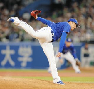 中日練習試合】1位ルーキー・ブライト健太が7回から中堅守備に ”プロ初