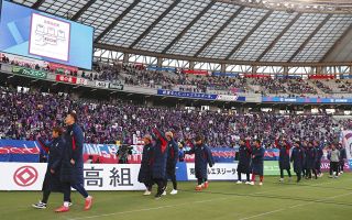 FC東京の東主将、あいさつで「この場にいない長谷川監督に本当に感謝」最終戦は福岡とドロー