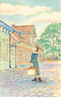漫画家生活30周年 こうの史代展　<br>（４）「リーゼと原子の森」　ある物理学者の物語