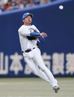 プロ支給 NPBマークあり 渡辺勝 中日ドラゴンズ 硬式バット 楽天・渡辺佳明「バットに当てれば何とかなる」値千金の逆転2点