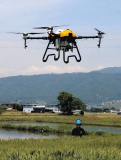 農薬散布の業者委託窓口に　JA上伊那がドローン活用後押し