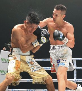 ボクシング】中谷潤人が公開練習、「足って感覚がすごく繊細なんで