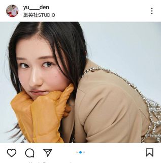 ◆田中佑美、アイドル顔負けの熱い視線【写真】