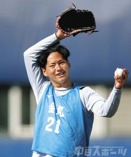 新人合同自主トレ　金丸