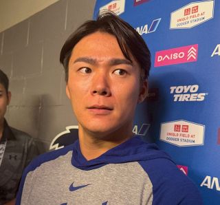 楽天】松井裕樹が自主トレ公開、WBC使用球で投球練習「そんなに（NPBと
