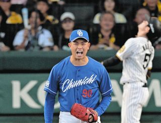 川越誠司、移籍後初のマルチ安打 2回先頭で右翼線二塁打放ち先制