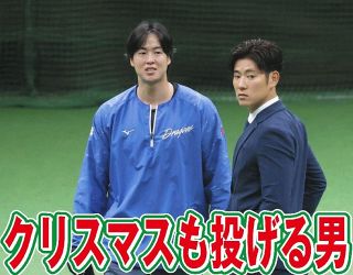 中日・梅津晃大、”第2の上林”目指して復活への20mスロー…仙台育英高の1年先輩に「自分も続いていけるように」