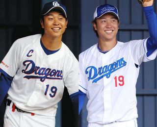 中日】「THANK YOU」「SHO NAKATA」中田翔引退Tシャツを着用し本人を