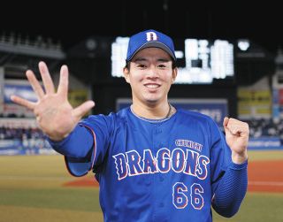 目標は阪神・藤川の「火の玉」ストレート！中日5位・加藤翼『日本一の