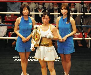 【ボクシング】王者・鈴木なな子が判定勝ちで初防衛「 次はしっかり勝ちきって防衛したいです」