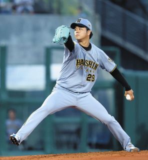 阪神】2年目・西純矢のプロ初勝利ボールを甲子園歴史館で展示 母への