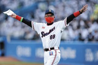 村上宗隆が先制の23号ソロ 5試合ぶりの快音は球団通算8500本塁打の節目