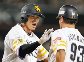 「ギータが2人いる」ソフトバンク・柳田悠岐の復帰と『ギータ2世』笹川吉康との共演にネット歓喜「一軍で並んでるの胸熱」