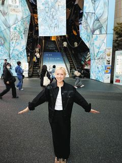 元TBSアナウンサーの画家・伊東楓さんが原宿で個展開催「どう受け入れられるか、次世代にバトンをつないでいけるか確かめる作業」