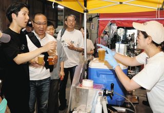 県内のビールを飲み比べ　関で各地の醸造所が集うイベント