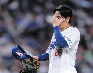 中日・梅津晃大が抹消 今季11イニング1/3で12四死球…代わって1軍