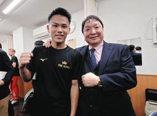 ボクシング】中谷潤人が公開練習、「足って感覚がすごく繊細なんで