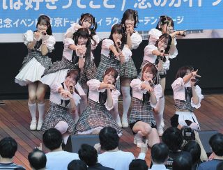 「可憐なアイボリー」がファーストシングル記念イベント　同じ日本クラウンの美川憲一がらしさ全開エール