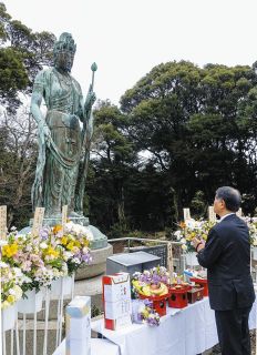 平和願い最後の供養祭　西尾でフィリピンでの戦没者慰霊