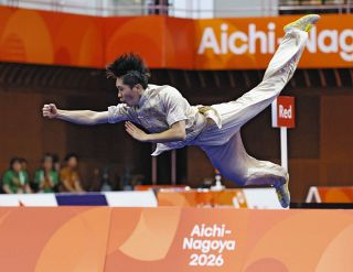 武術太極拳男子長拳、羽島市出身の東孝大朗選手は9位　「できることすべてやりきった」、アジア大会