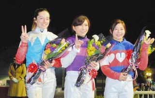 日本の女性騎手最多勝記録保持者の意地!! 宮下瞳騎手が‘’美しすぎる騎手‘’ミシェルを抑えてLVR2020高知ラウンドを優勝