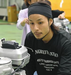 試運転で転覆アクシデント峰竜太は準優11R2着「これも流れですね」と
