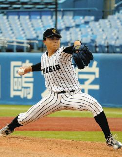 インフル集団感染の立大、大阪桐蔭で甲子園3度出場の南陽人が初先発で好投　6回途中3失点黒星も手応え【東京六大学野球】