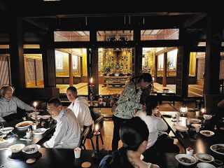 お寺でグラス片手に移住語ろう　10月17日、恵那市の霊仙寺で啓発イベント