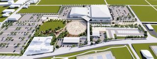 各務原市に県内最大のメインアリーナなど計画　新設の総合体育館と運動防災公園の概要発表