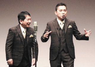 「爆笑問題」太田光と田中裕二がタイタンライブ登場 アンジャッシュ渡部建をいじる