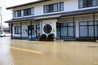 避難所 冠水で到達できず 金沢市、運用見直す方針　県内大雨　