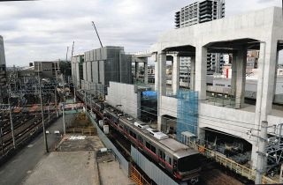 知立市長選挙で問われるまちづくり　駅周辺は名鉄立体交差事業で激変
