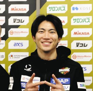 バレーボール界の”二刀流”水町泰杜、砂上からコートへ　アジア大会『銅』からウルフドッグス名古屋でSVリーグ開幕へ「最前線で続ける」