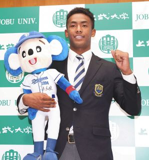 【中日】ドラフト1位・ブライト健太が契約金1億円、年俸1600万円で仮契約「球界を代表する選手に」