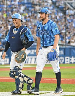 DeNA先発バウアー、女房役の２年目松尾汐恩に救われる　西武・滝沢の二盗を阻止、動画チャンネルで常々絶賛