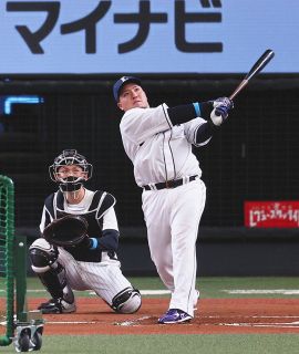 【球宴】本塁打競争で西武・山川が佐藤輝、山田を退け決勝進出