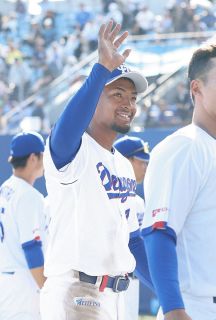 【中日】ブライト、「インコースの真っすぐ待ちで」狙い通り先制二塁打！マルチ安打!!3連勝導く　「結構変えている」打撃改造で上がる打球へ