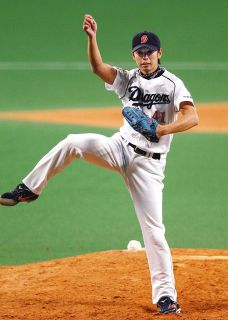 現役時代の浅尾＝2012年10月