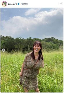 竹中知華アナのインスタグラムより