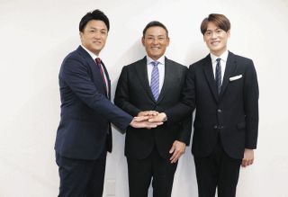 明大OB川上憲伸さん「打たれた弾道焼きついている」　慶大OB高橋由伸さんとトークショー、同期のライバルが思い出語る【東京六大学野球】