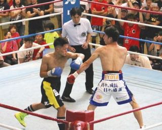 異色ボクサーが４連続ＫＯ勝利　早大卒の藤田、西軍代表決定戦へ