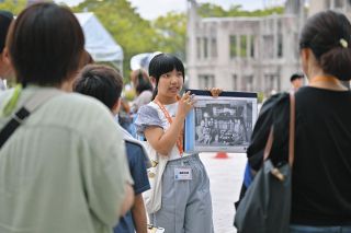 戦争の記憶継承試みる次世代たち　広島では有償でツアーガイド「持続可能な態勢を」
