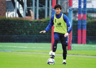 【FC東京】中村帆高「失った6カ月を取り戻せるように…」右膝半月板損傷による離脱から全体練習に合流
