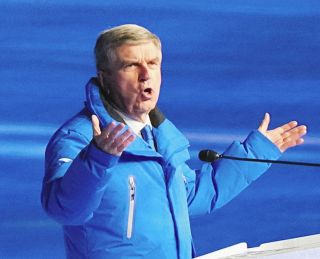 IOCバッハ会長が9分スピーチ 開会式より50秒短く「全世界のトイレタイム」【北京五輪閉会式】